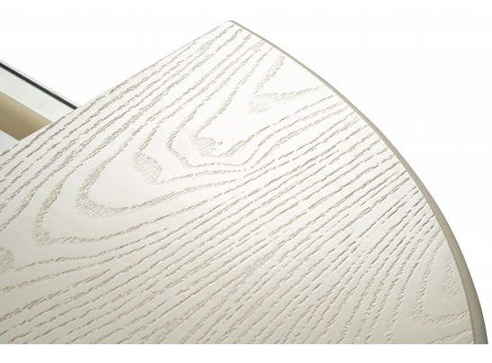 Деревянный стол Павия 90(120)х90х80 слоновая кость с золотой патиной в Каменске-Уральском