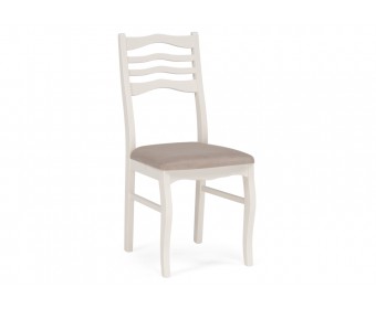 Деревянный стул Амадиу бежевый / слоновая кость