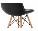 Деревянный стул Kvadro 1 black / wood в Каменске-Уральском