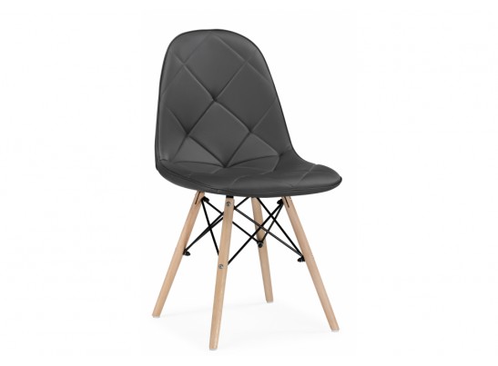 Деревянный стул Kvadro 1 gray / wood в Каменске-Уральском