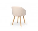 Деревянный стул Монер бежевый (glory 03) / светлое дерево в Каменске-Уральском