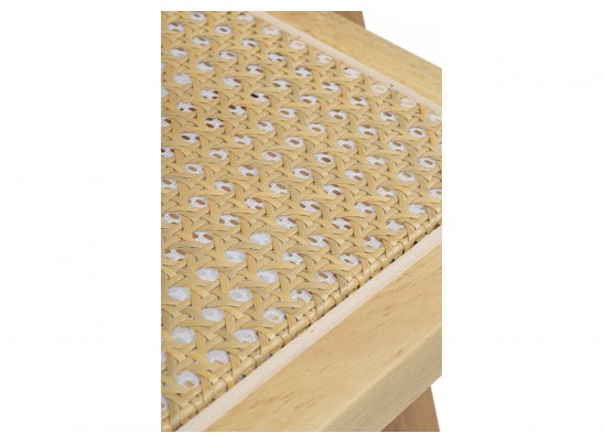 Деревянный стул Rattan wood