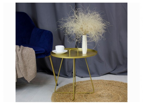 Журнальный столик Sheffilton SHT-CT42 античное золото в Каменске-Уральском