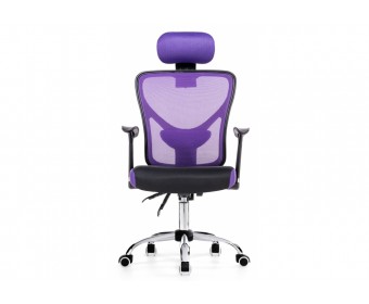 Компьютерное кресло Lody 1 фиолетовое / черное