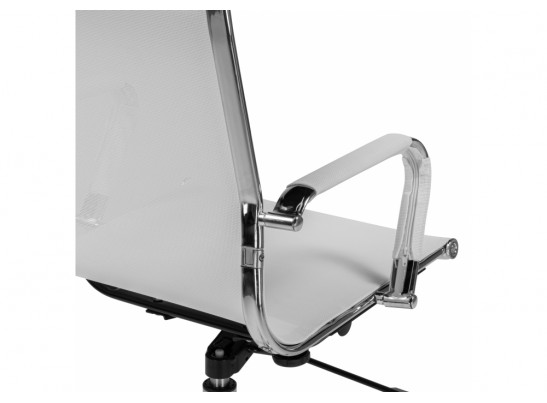 Компьютерное кресло Reus белая сетка / хром в Каменске-Уральском