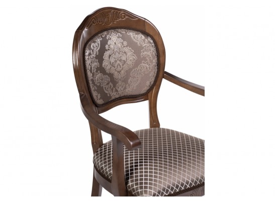 Кресло Лауро орех / коричневый в Каменске-Уральском
