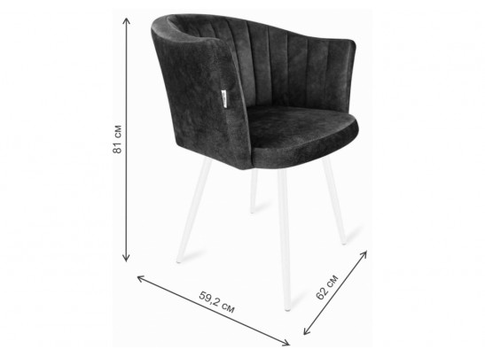 Кресло Sheffilton SHT-ST42-1/S95-1 кофейный трюфель / черный муар в Каменске-Уральском