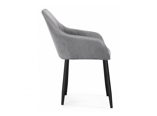 Обеденная группа Амаиа черный мрамор / черный / серый в Каменске-Уральском