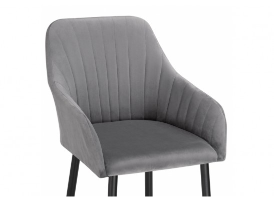 Обеденная группа Амаиа черный мрамор / черный / серый в Каменске-Уральском