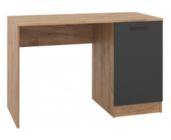 Письменный стол Бишоп 4 дуб крафт золотой / антрацит