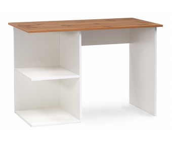 Письменный стол Дольче 110х60х75 дуб вотан / белый