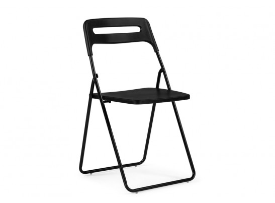 Пластиковый стул Fold складной black в Каменске-Уральском