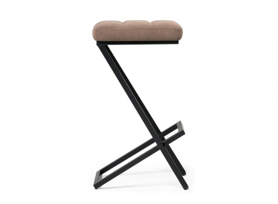 Полубарный стул Амаури катания корица / черный матовый в Каменске-Уральском