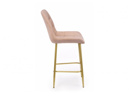 Полубарный стул Челси бежевый (zd 210) / золотой в Каменске-Уральском