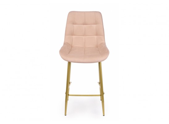 Полубарный стул Челси бежевый (zd 210) / золотой в Каменске-Уральском