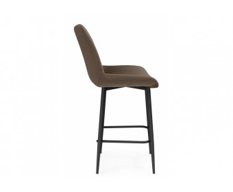 Полубарный стул Седа 360 коричневый (zd 233) / черный