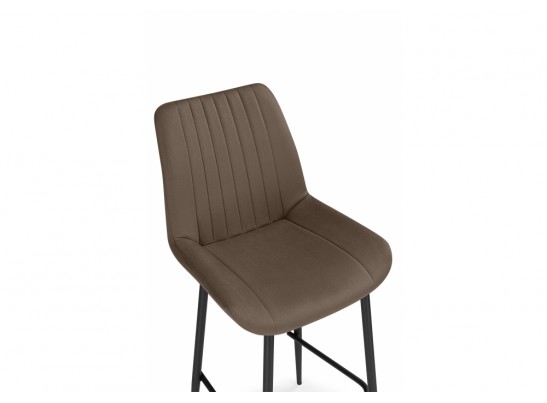 Полубарный стул Седа 360 коричневый (zd 233) / черный в Каменске-Уральском