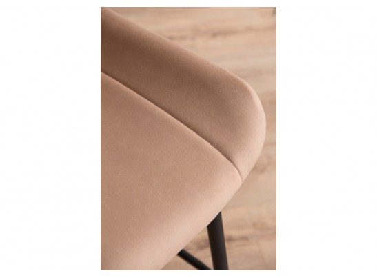 Полубарный стул Седа бежевый (zd 210) / черный в Каменске-Уральском