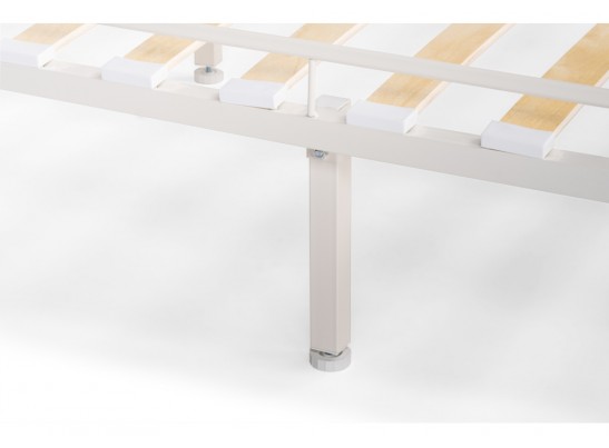 Полутораспальная кровать Иоханна 18 120х200 белая в Каменске-Уральском