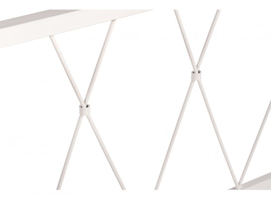 Полутораспальная кровать Иоханна 18 120х200 белая в Каменске-Уральском