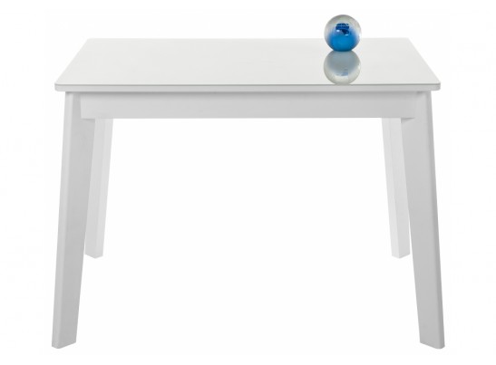 Стеклянный стол Арья белый / шагрень белая в Каменске-Уральском