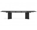 Стеклянный стол Мален 240x110 дарк / черный в Каменске-Уральском