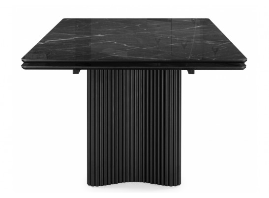 Стеклянный стол Мален 240x110 дарк / черный в Каменске-Уральском