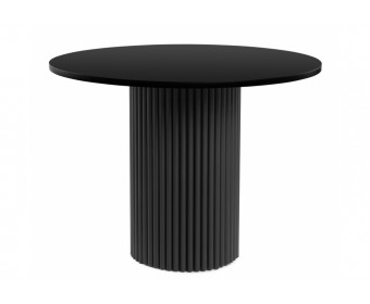 Стол Барел 110 черный / черный
