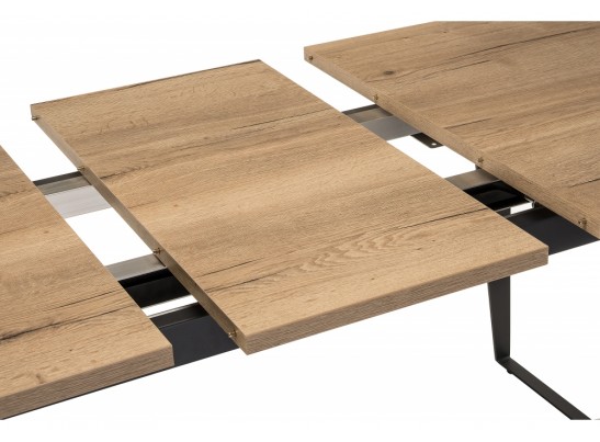 Стол Кхал галифакс натуральный / графит в Каменске-Уральском