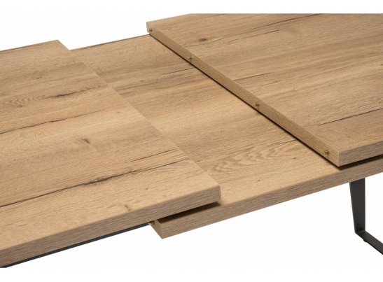 Стол Кхал галифакс натуральный / графит в Каменске-Уральском