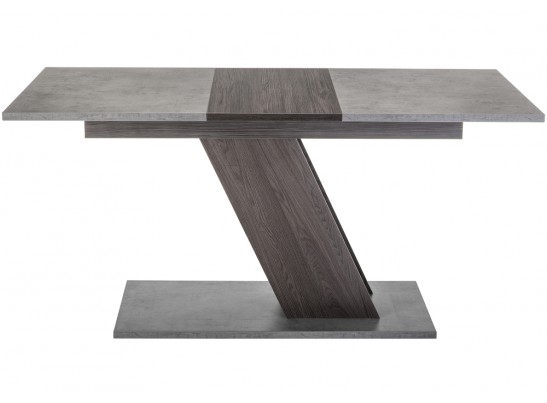Стол на тумбе Тирион бетон чикаго серый / дуб гладстоун табак в Каменске-Уральском