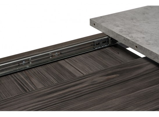 Стол на тумбе Тирион бетон чикаго серый / дуб гладстоун табак в Каменске-Уральском