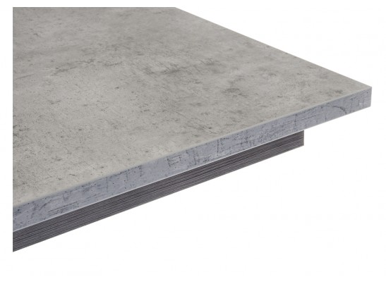 Стол на тумбе Тирион бетон чикаго серый / дуб гладстоун табак в Каменске-Уральском