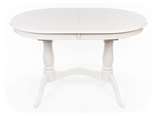 Стол раскладной EV Elva 120(159)х80х75 молочный в Каменске-Уральском