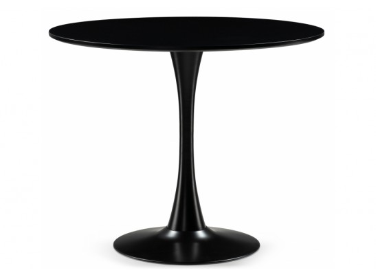 Стол Tulip 90х73 black в Каменске-Уральском