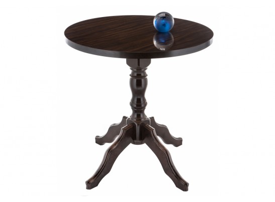 Стол Вилмар с глянцевой столешницей темное дерево в Каменске-Уральском