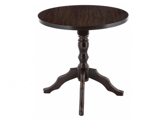 Стол Вилмар с глянцевой столешницей темное дерево в Каменске-Уральском