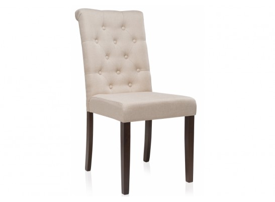 Стул Amelia dark walnut / fabric cream в Каменске-Уральском