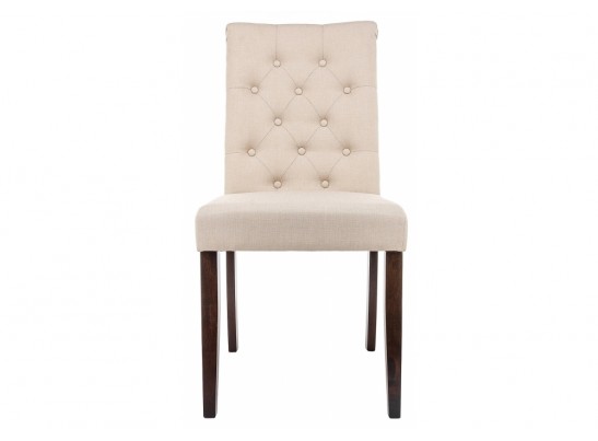 Стул Amelia dark walnut / fabric cream в Каменске-Уральском