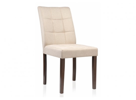 Стул Madina dark walnut / fabric cream в Каменске-Уральском