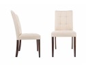 Стул Madina dark walnut / fabric cream в Каменске-Уральском