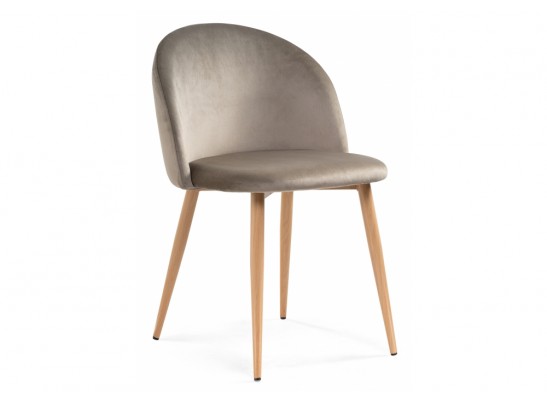 Стул на металлокаркасе Aldo beige / wood в Каменске-Уральском