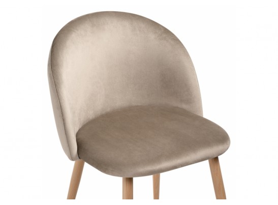 Стул на металлокаркасе Aldo beige / wood в Каменске-Уральском