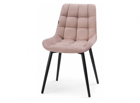 Стул на металлокаркасе Алст черный / velutto 37 в Каменске-Уральском