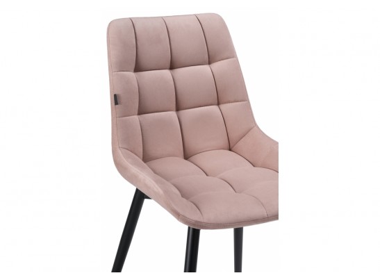 Стул на металлокаркасе Алст черный / velutto 37 в Каменске-Уральском