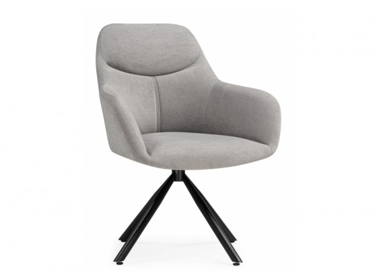 Стул на металлокаркасе Бартон 2 ткань мадера 22 / черный матовый в Каменске-Уральском