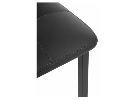 Стул на металлокаркасе Бекал черный / черный матовый в Каменске-Уральском