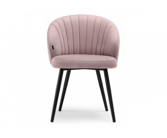 Стул на металлокаркасе Бэнбу velutto 37 / черный