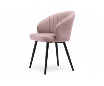 Стул на металлокаркасе Бэнбу velutto 37 / черный