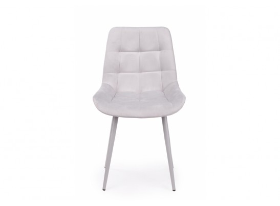 Стул на металлокаркасе Челси 360 К светло-серый (zd 960) / серый в Каменске-Уральском